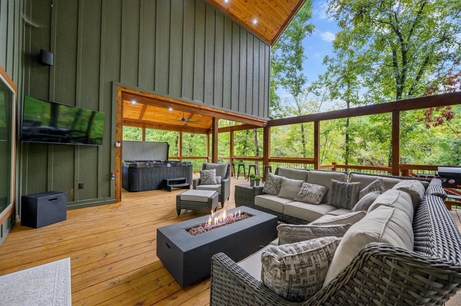 Villa Grand Marquee Stephens Gap Exterior foto